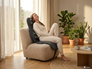 Mata masująca na fotel z funkcją Shiatsu i grzania